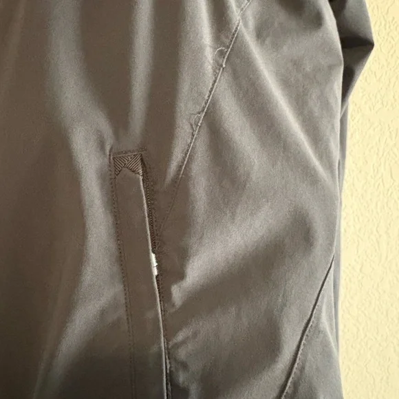 Lululemon Gather Me Slightly Black hooded windbreaker - Picture 8 of 10
